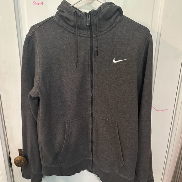 Nike Charcoal Full-Zip Hoodie - Picture 1 of 1